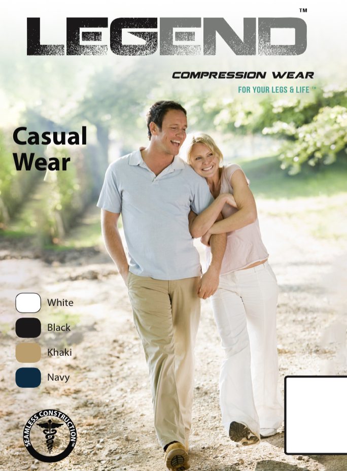 LEGEND® Casual Trouser Compression Socks | 15-20 mmHg - Unisex