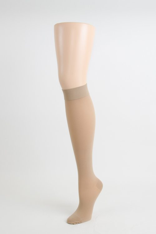 Classic Compression Sheer Knee Highs 15-20 mmHg