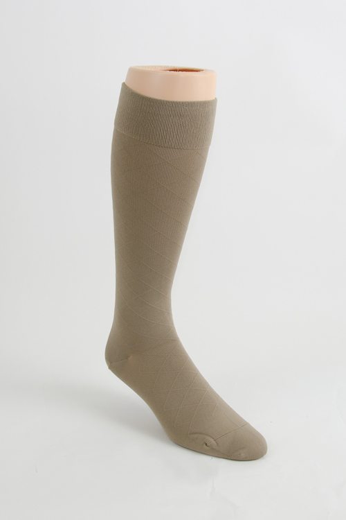 Classic Compression Women's Diamond Dress Socks 15-20 mmHg