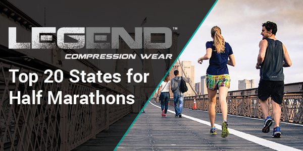 Top 20 States for Half Marathons
