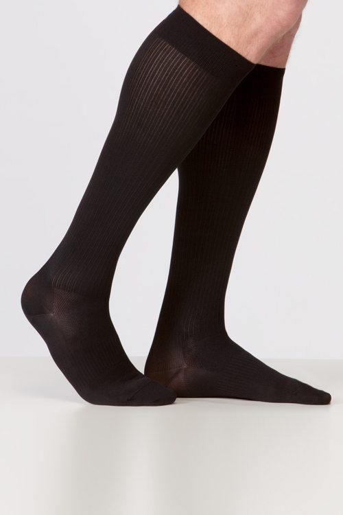 Classic Compression Ribbed Dress Socks | 20-30 mmHg – LEGEND
