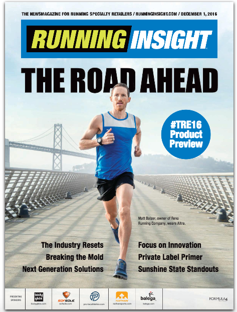 LEGEND® featured in Running Insight December 2016 Edition