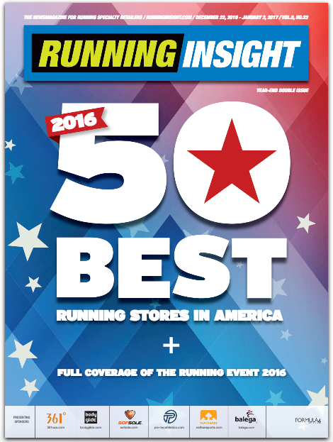 LEGEND® featured in Running Insight End of 2016 Edition